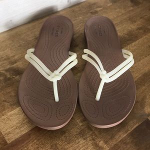 CROCS Iconic Comfort Flip Flops Size 9
